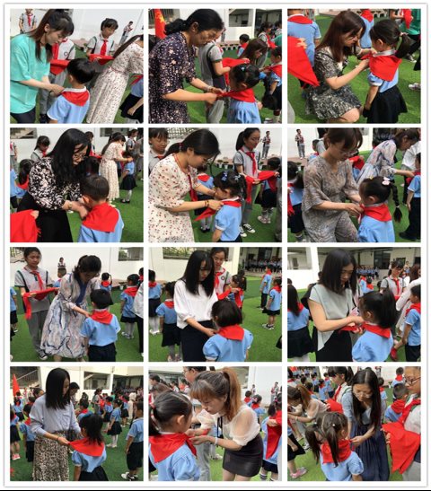8-1给学生戴红领巾