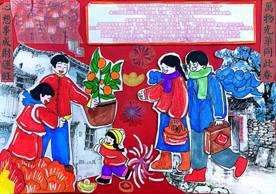 手抄报-春节习俗_4